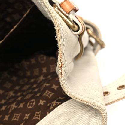 Louis Vuitton Toile Globe Shopper Cabas MM Blue 8 of 11