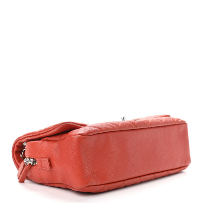 Chanel Caviar Quilted Jumbo Easy Flap Red 4 of 10