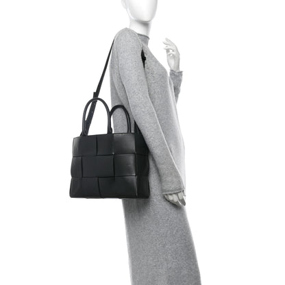 Bottega Veneta Nappa Maxi Intreccio Small Arco East West Tote Dark Green 2 of 10