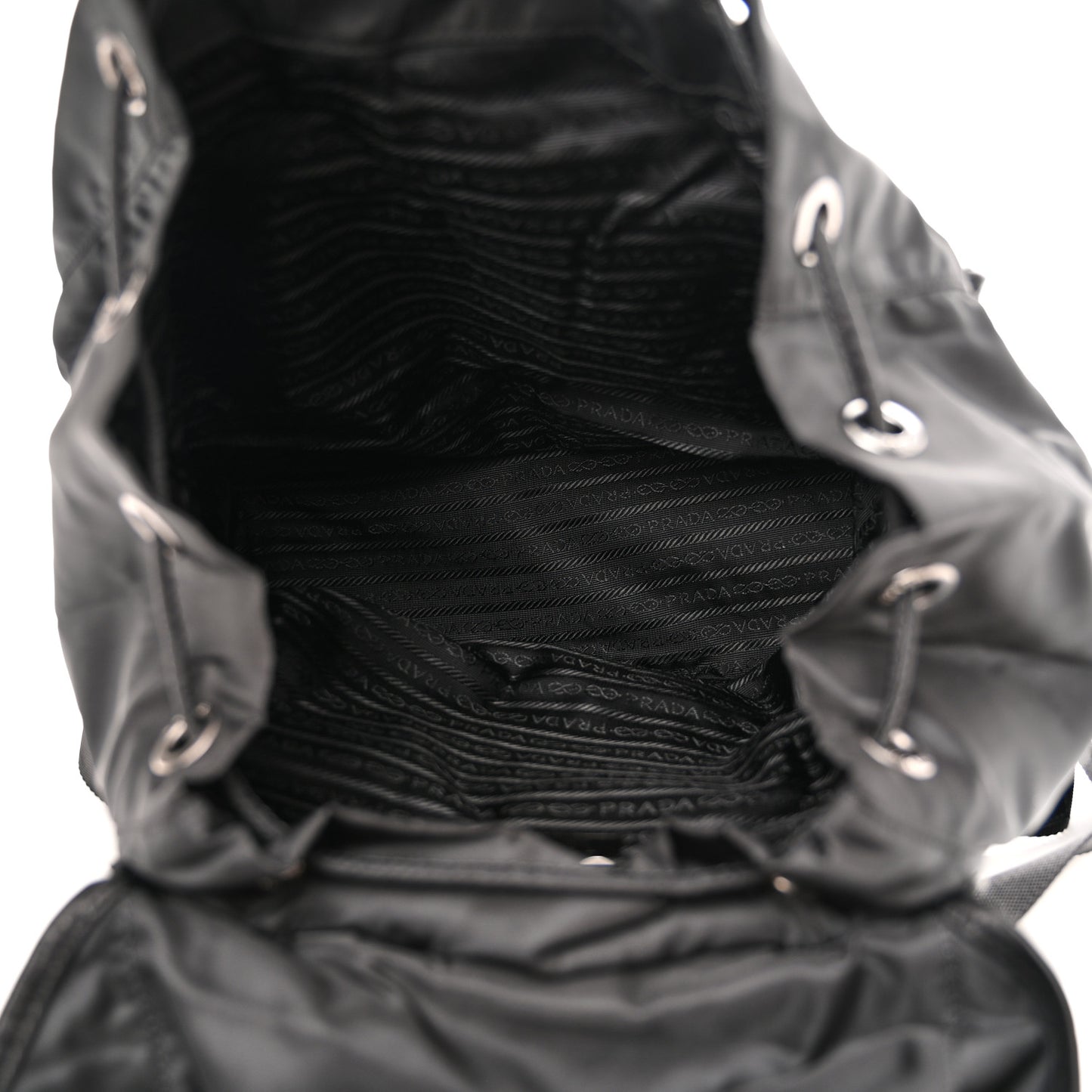 Nylon Vela Medium Backpack Black