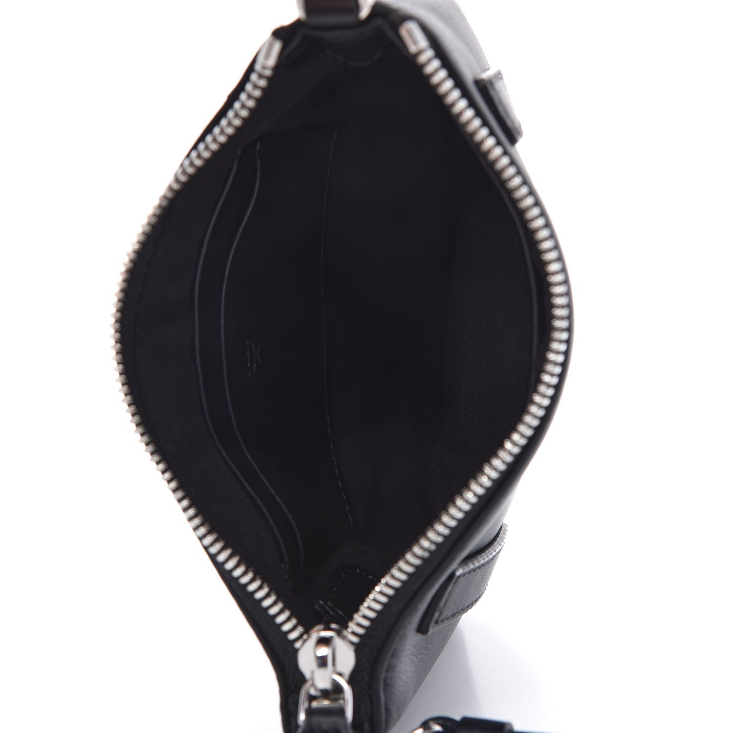 MCM Calfskin Studded Crossbody Black 5 of 9