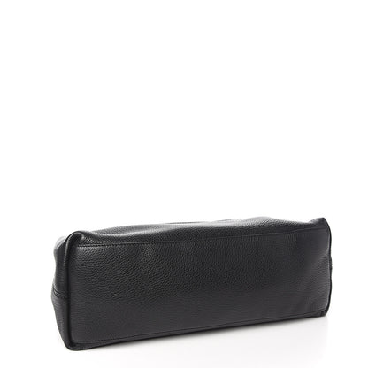 Gucci Pebbled Calfskin Medium Soho Chain Shoulder Bag Black 3 of 9