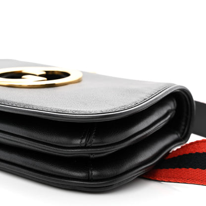 Gucci Roxy Calfskin Web Blondie Belt Bag 90 36 Black 10 of 10