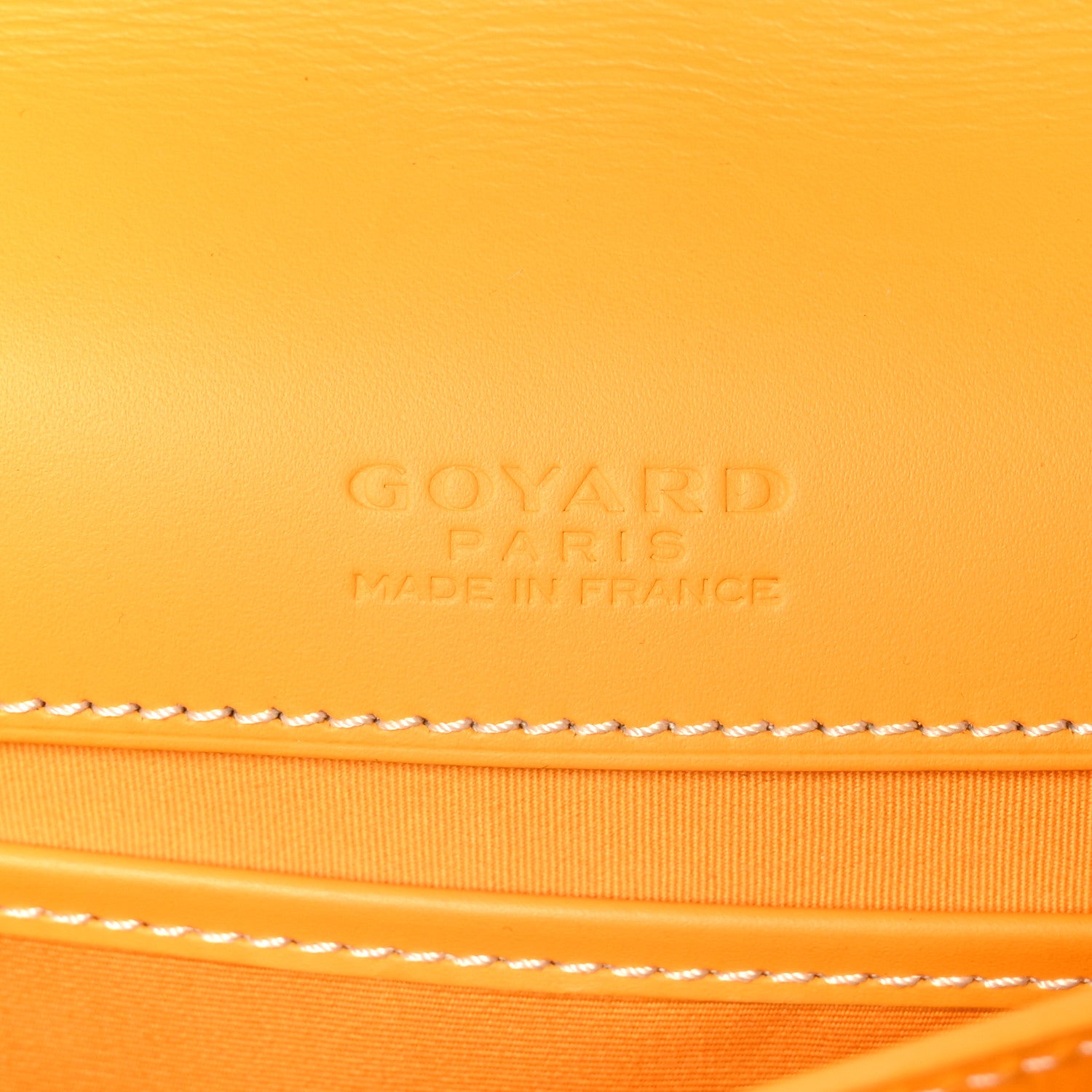 Goyard Goyardine Belvedere II MM Messenger Bag Yellow 6 of 10