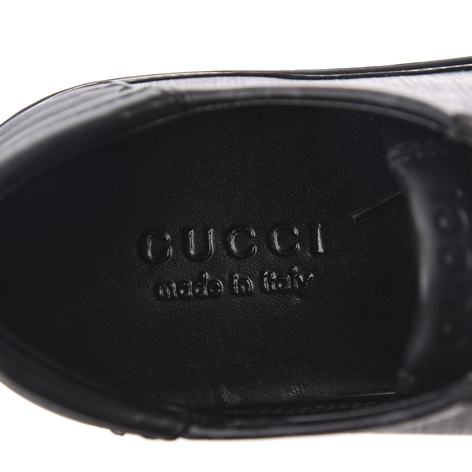 Gucci GG Supreme Monogram Mens Sneakers 8 Black 7 of 10