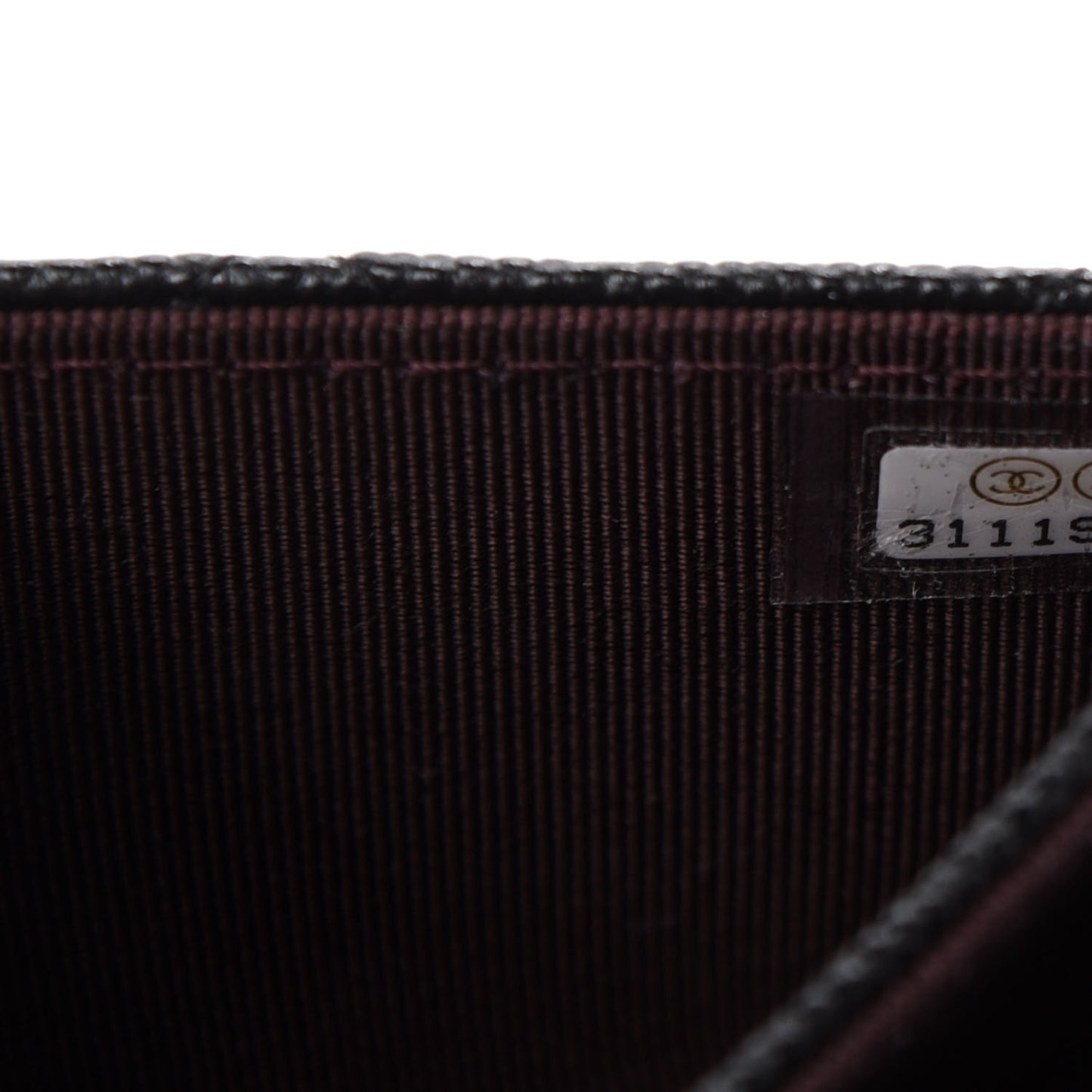 Caviar Quilted Belt Bag Black
