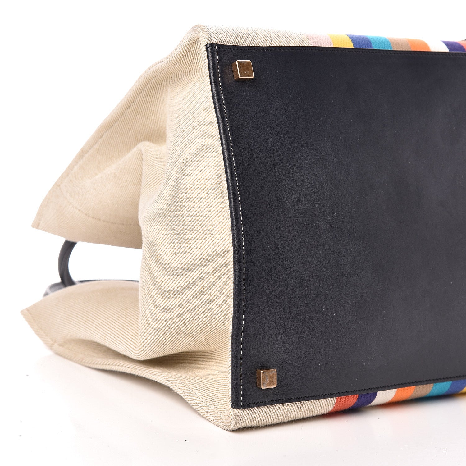 Celine Cotton Canvas Medium Phantom Luggage Multicolor 10 of 11