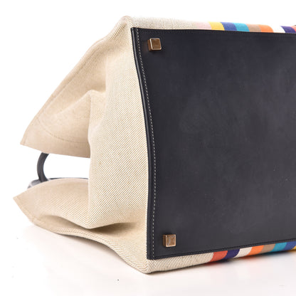 Celine Cotton Canvas Medium Phantom Luggage Multicolor 10 of 11