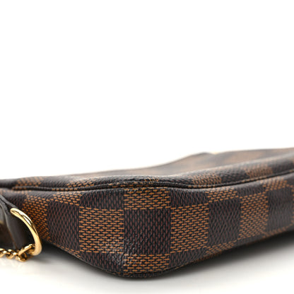 Louis Vuitton Damier Ebene Mini Pochette Accessories 8 of 12