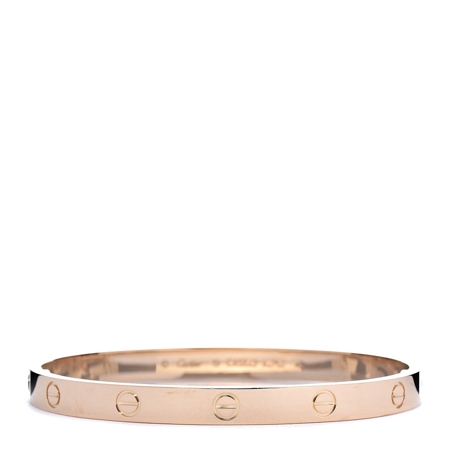 18K Yellow Gold LOVE Bracelet 19