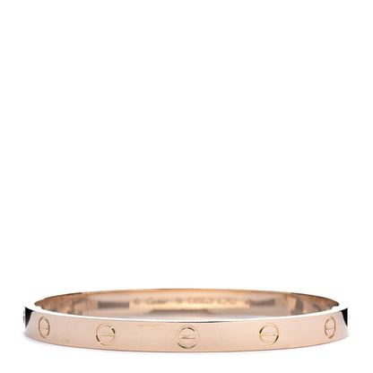 Cartier 18K Yellow Gold LOVE Bracelet 19 1 of 7
