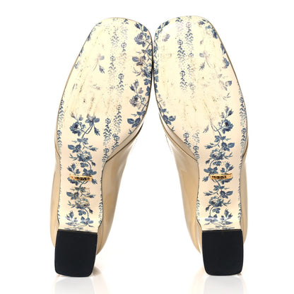 Gucci Vernice GG Victoire 55mm Loafer Pumps 37.5 Sand Storm 5 of 8