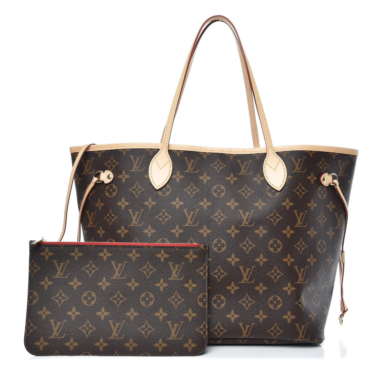 Monogram Neo Neverfull MM Cherry