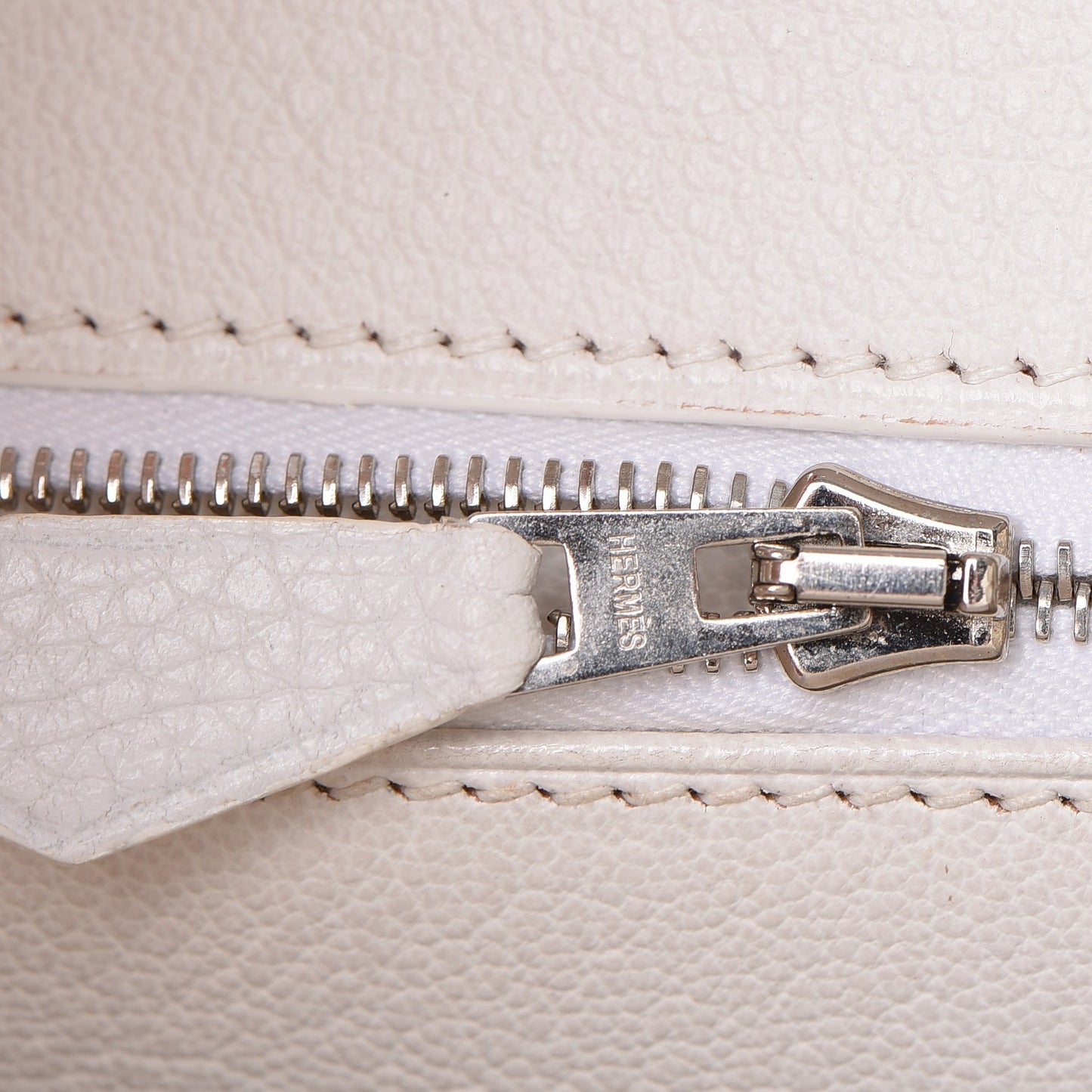 Taurillon Clemence Birkin 35 White