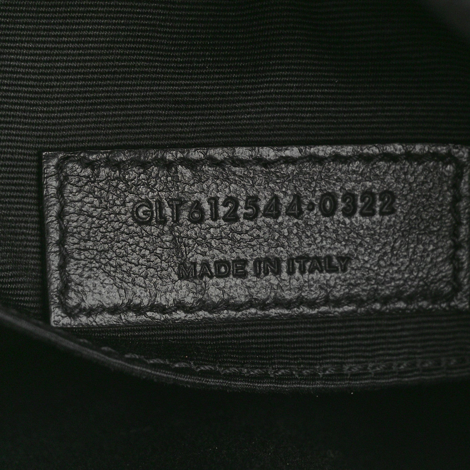 Saint Laurent Calfskin Matelasse Monogram Lou Camera Bag Black 7 of 10