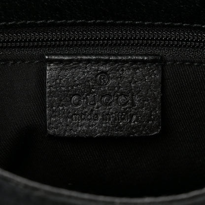 Gucci GG Monogram Web Buckle Belt Bag Black 6 of 10