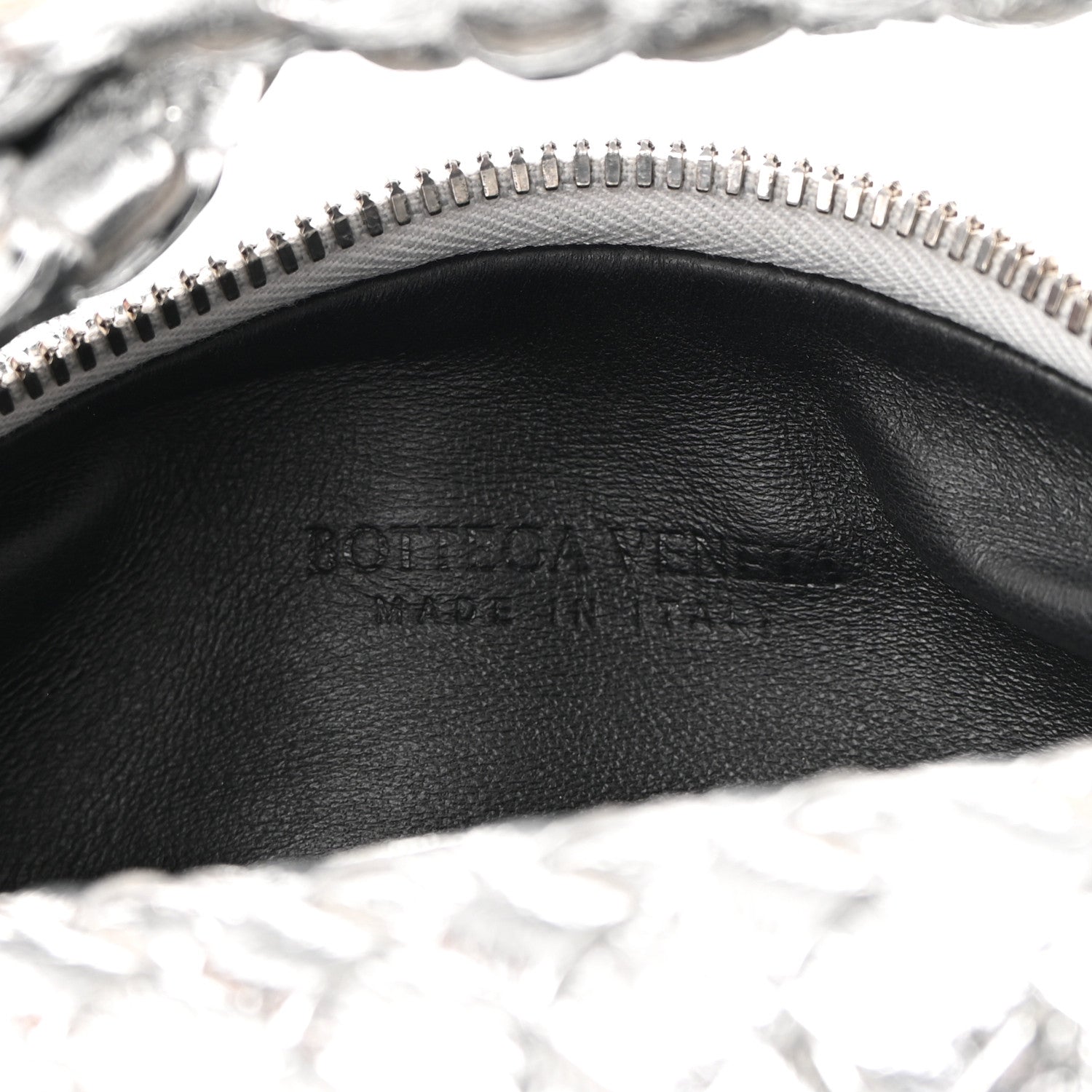 Bottega Veneta Metallic Nappa Intrecciato Mini Jodie Silver 5 of 9