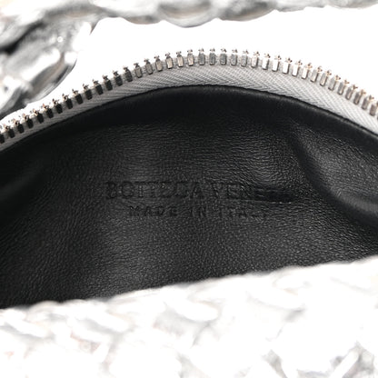 Bottega Veneta Metallic Nappa Intrecciato Mini Jodie Silver 5 of 9