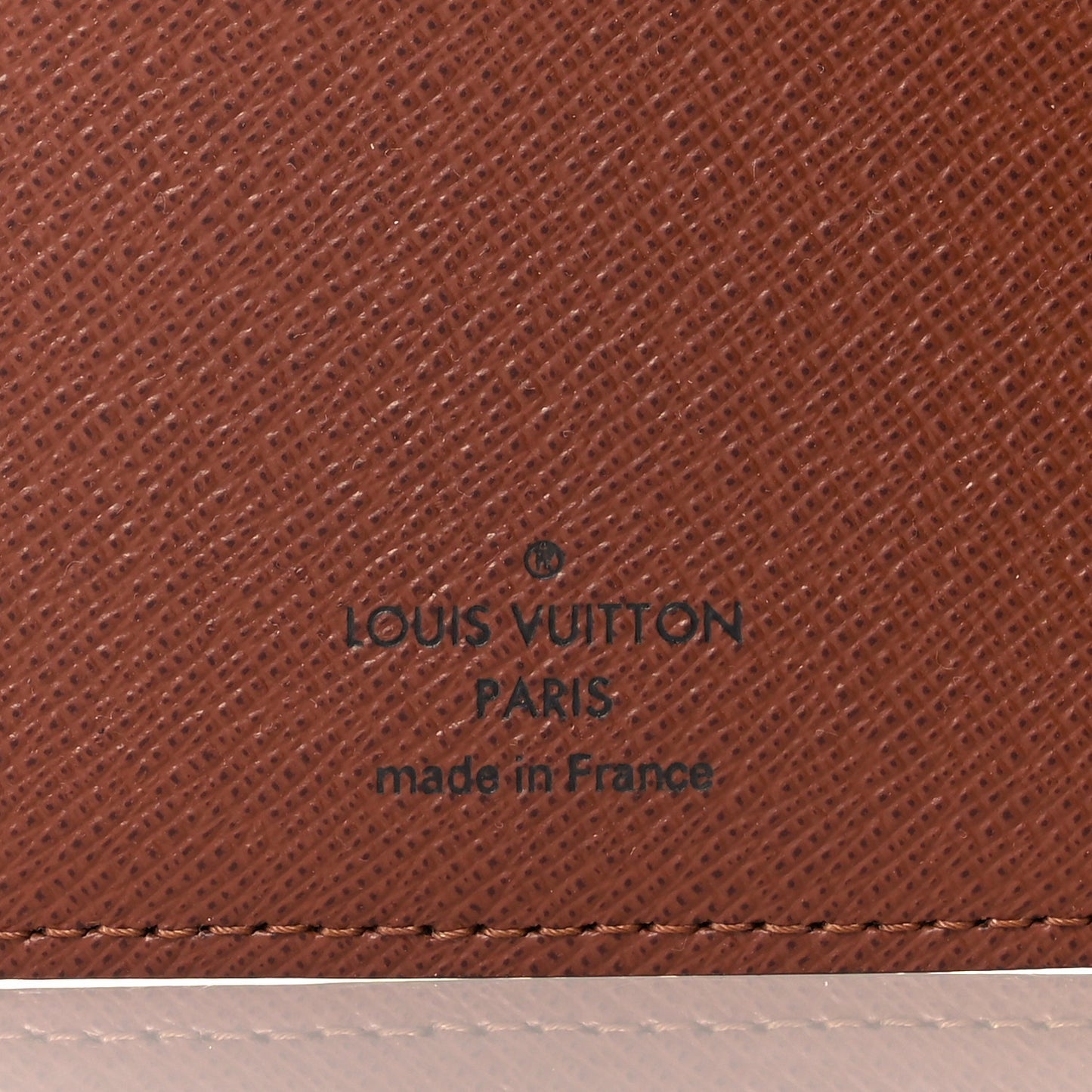 Monogram Medium Ring Agenda Cover
