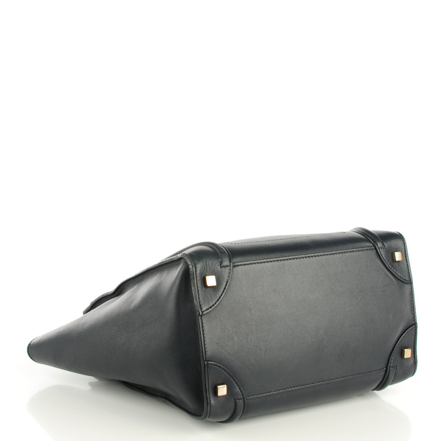 Celine Smooth Calfskin Mini Luggage Navy 4 of 8