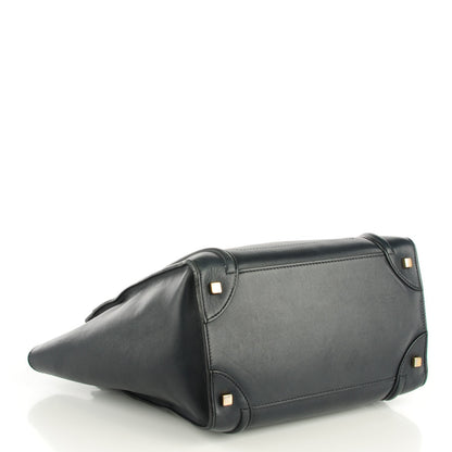 Celine Smooth Calfskin Mini Luggage Navy 4 of 8