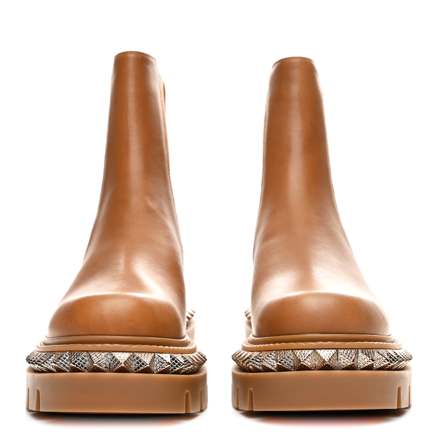 Calfskin Studs Emilia Pyraclou Boots 37.5 Terra