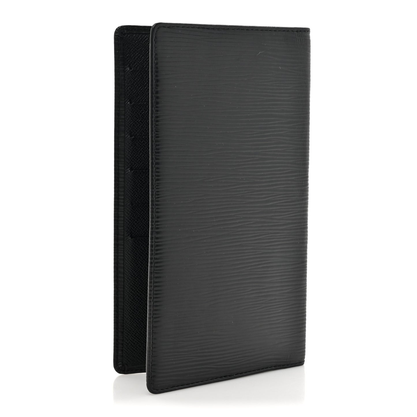 Epi Checkbook Organizer Wallet Black