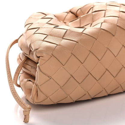 Bottega Veneta Nappa Intrecciato The Mini Pouch Almond 6 of 12