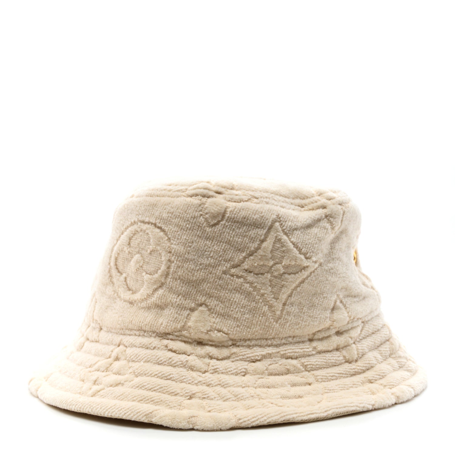 Louis Vuitton Cotton Jacquard Monogram LVacation Reversible Hat M White 4 of 8