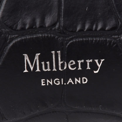 Mulberry Crocodile Embossed Hampstead Black 6 of 8