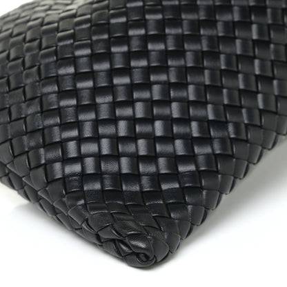 Bottega Veneta Nappa Intrecciato Crisscross Clutch Black 6 of 9