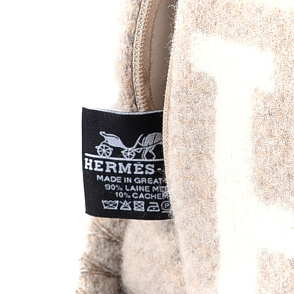 Hermes Wool Cashmere Avalon III Pillow PM Coco Camomille 3 of 3