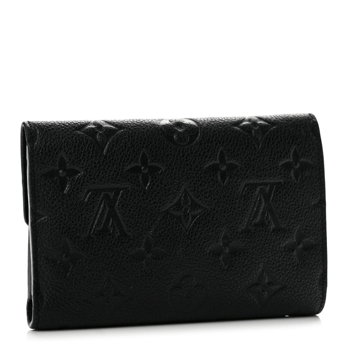 Louis Vuitton Empreinte Compact Curieuse Wallet Black 3 of 10