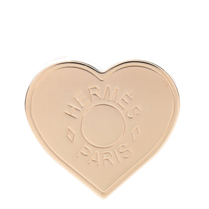 Hermes Permabrass Coeur Scarf Ring 1 of 3