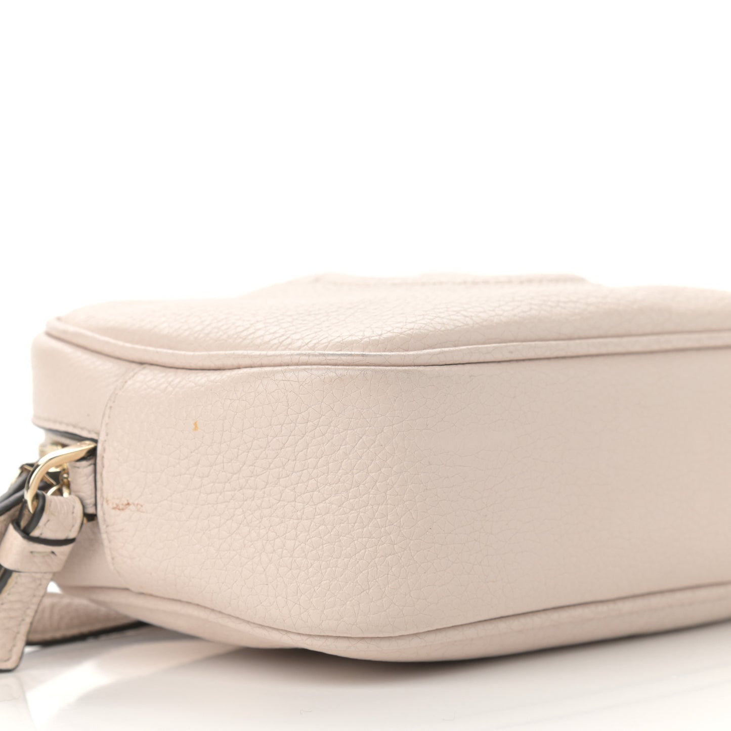 Calfskin City Goncho Crossbody Camera Bag Ivory