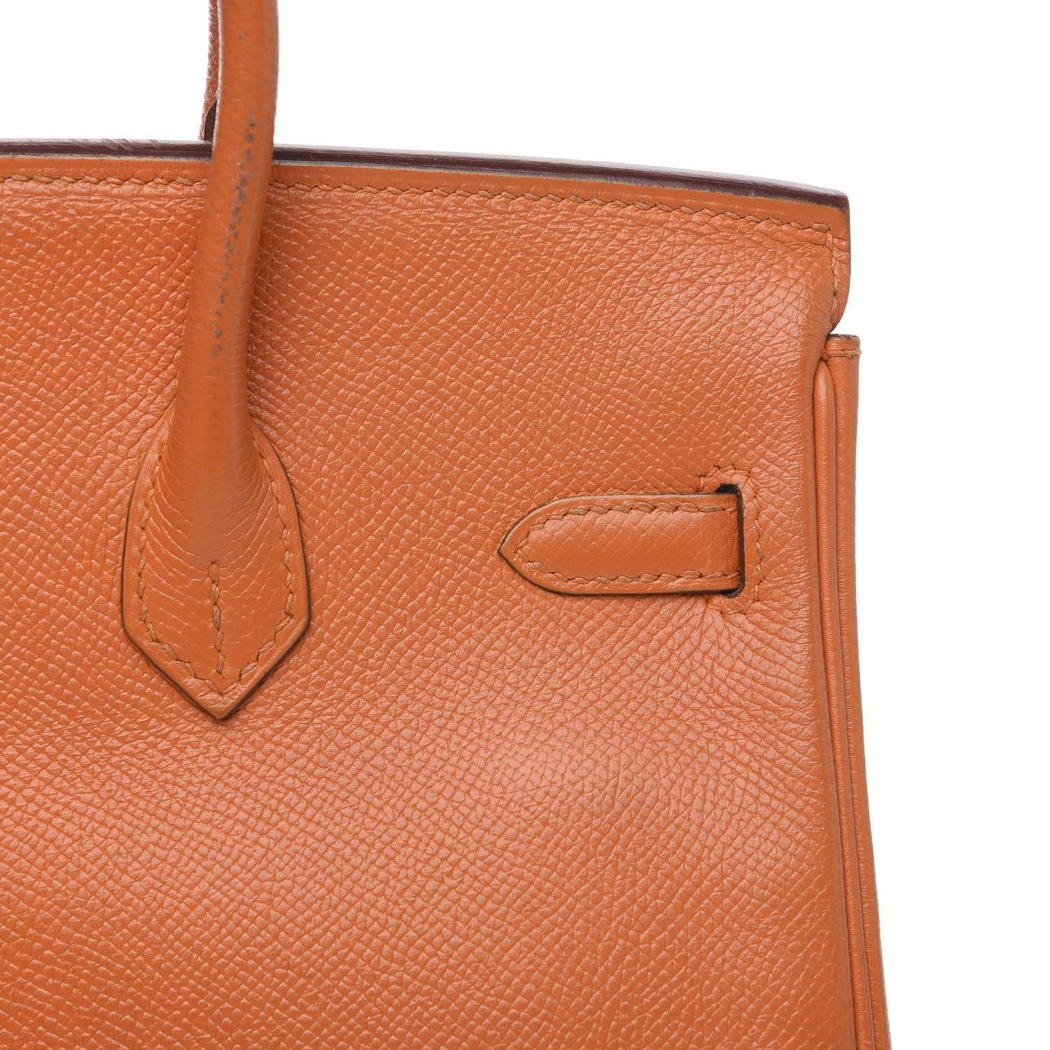 Hermes Epsom Birkin 25 Orange 30 of 31