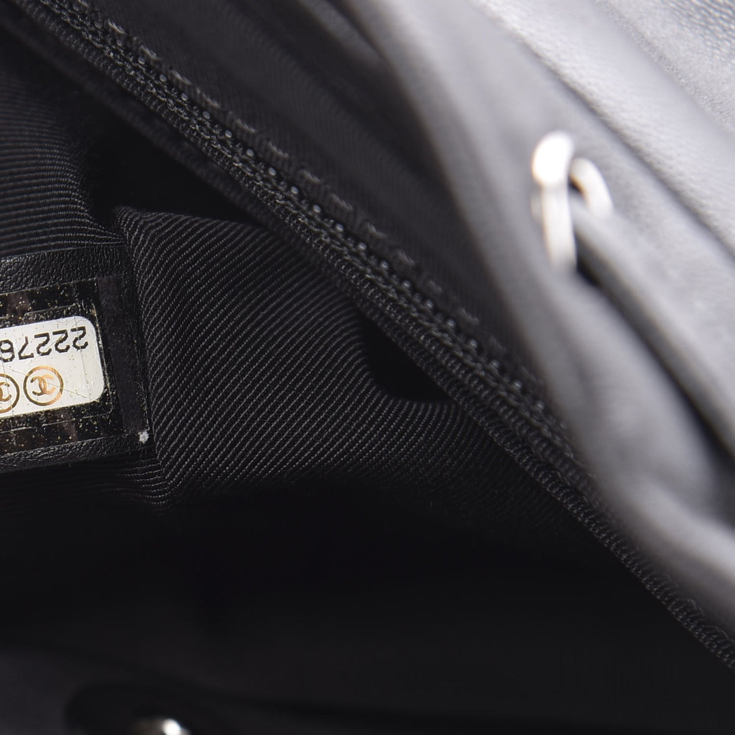 Lambskin Quilted Small Urban Spirit Backpack Black
