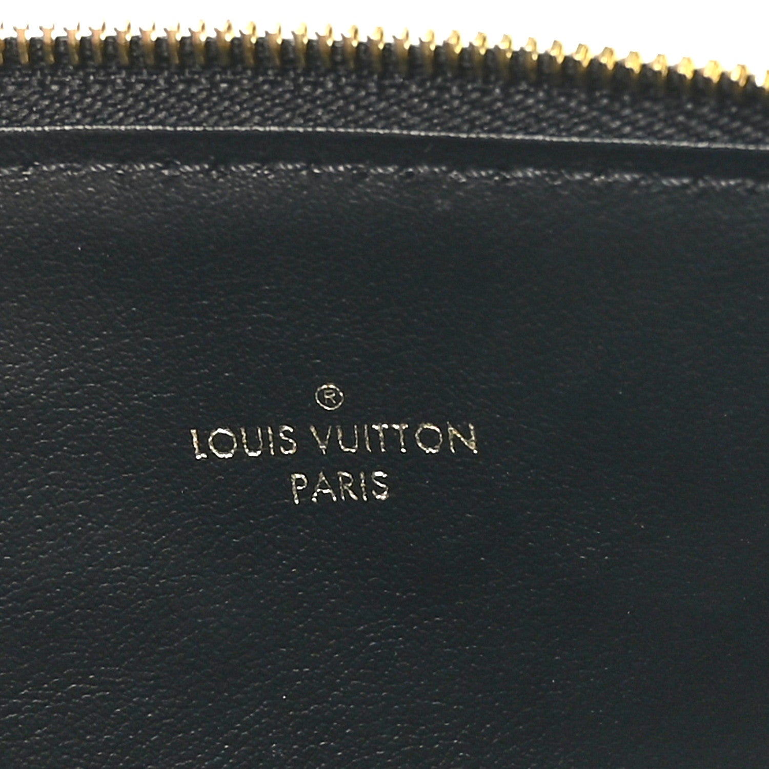 Louis Vuitton Empreinte Monogram Giant Pochette Felicie Zippered Insert Black 6 of 6