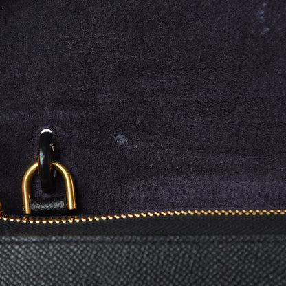 Celine Grained Calfskin Micro Belt Bag Black 12 of 12