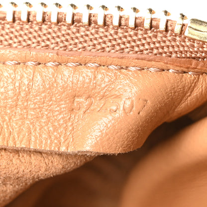 Loewe Lambskin Pleated Bracelet Pouch shoulder Bag Warm Desert 6 of 10