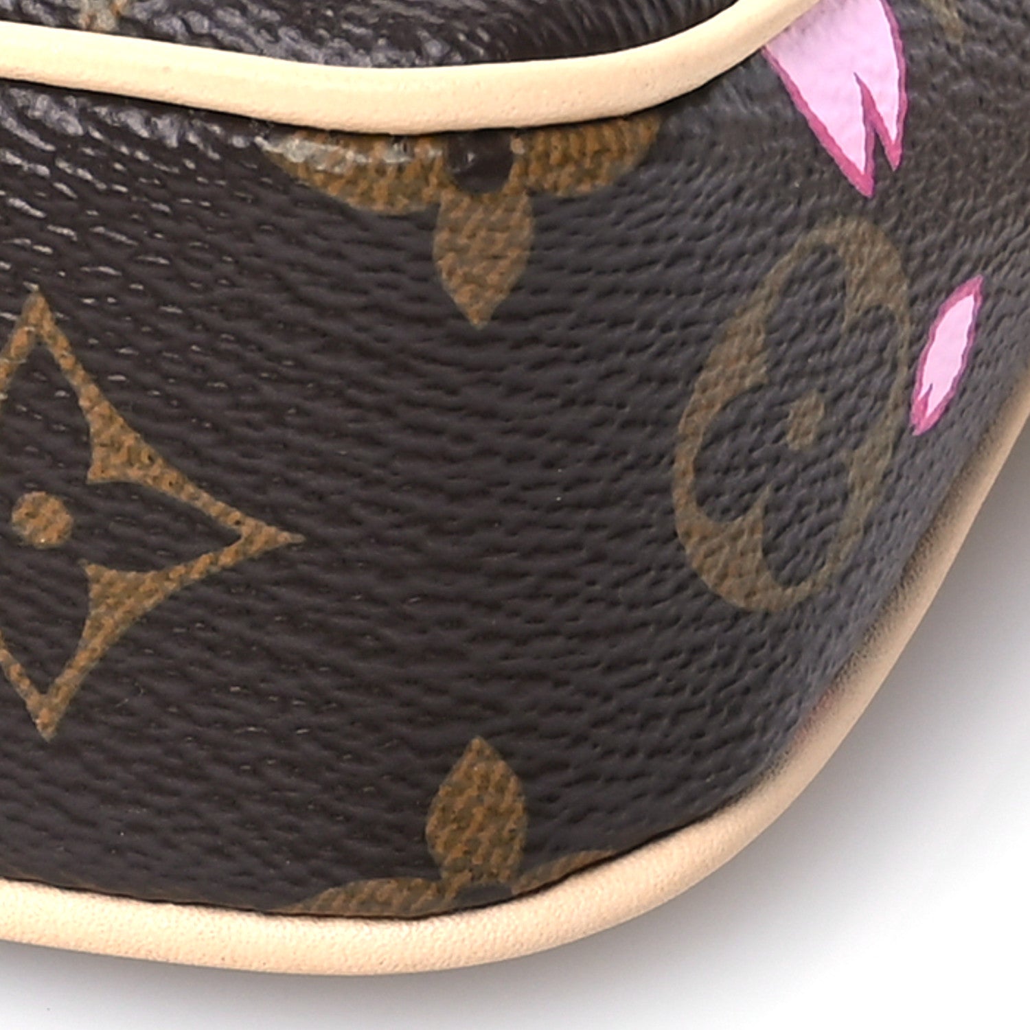 Louis Vuitton LV X TM Monogram Pochette Accessories Sakura Brown 10 of 11