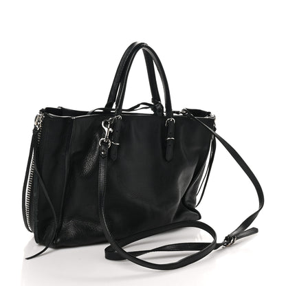 Balenciaga Veau Papier A6 Zip Around Tote Black 4 of 14