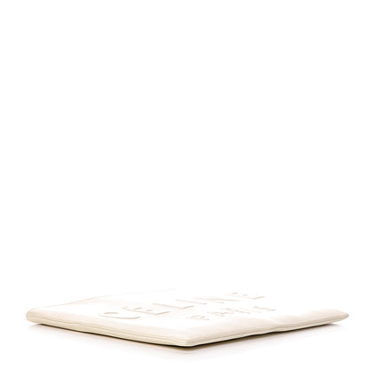 Celine Calfskin Large Made In Clutch Pouch White 4 of 7