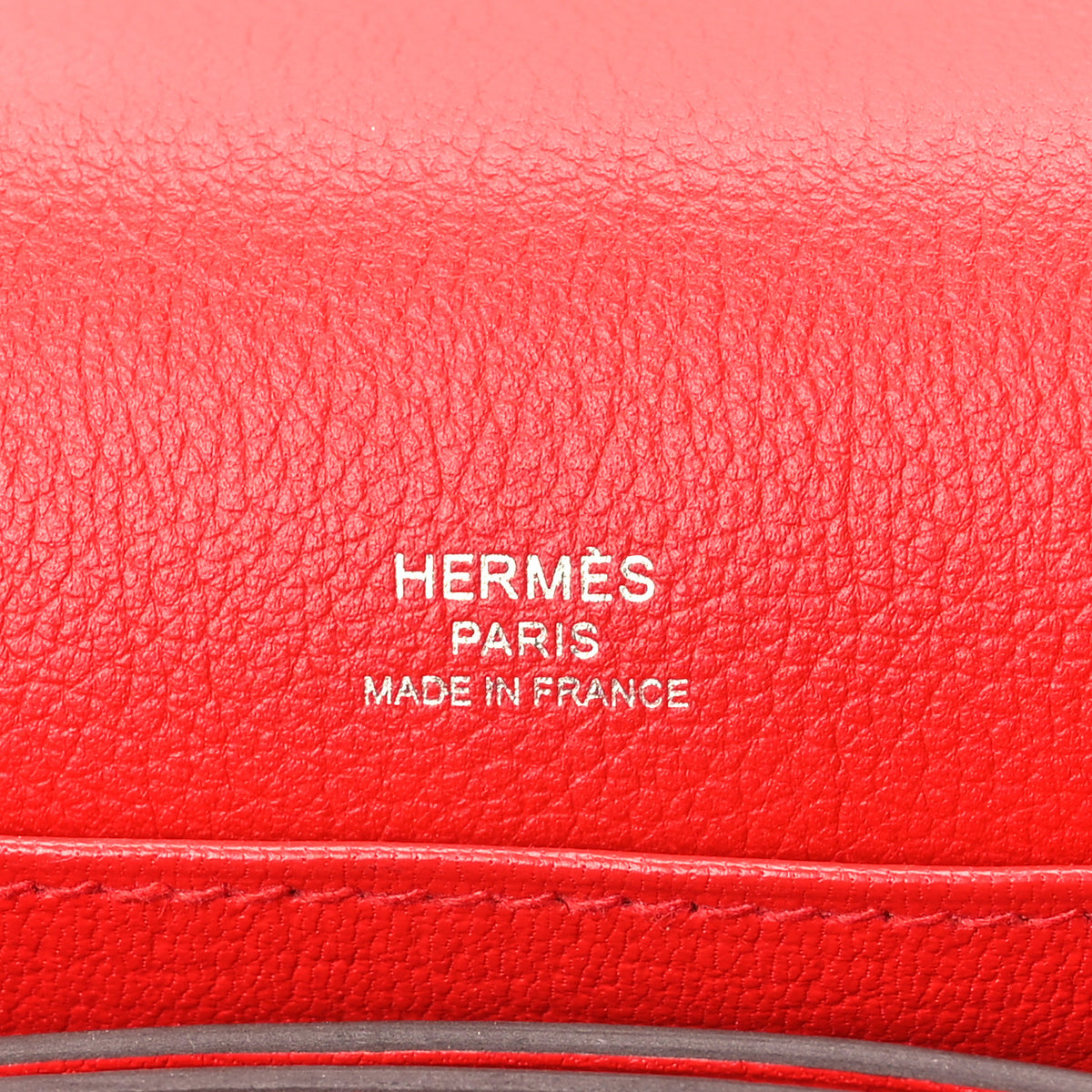 Hermes Evercolor Mini Sac Roulis Rouge De Coeur 6 of 10