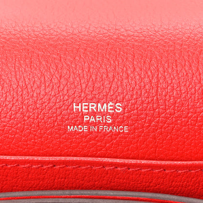 Hermes Evercolor Mini Sac Roulis Rouge De Coeur 6 of 10