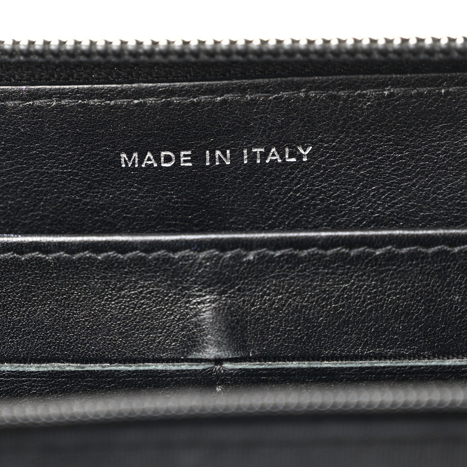 Chanel Caviar Large Timeless CC Zip Around Wallet Black 7 of 13