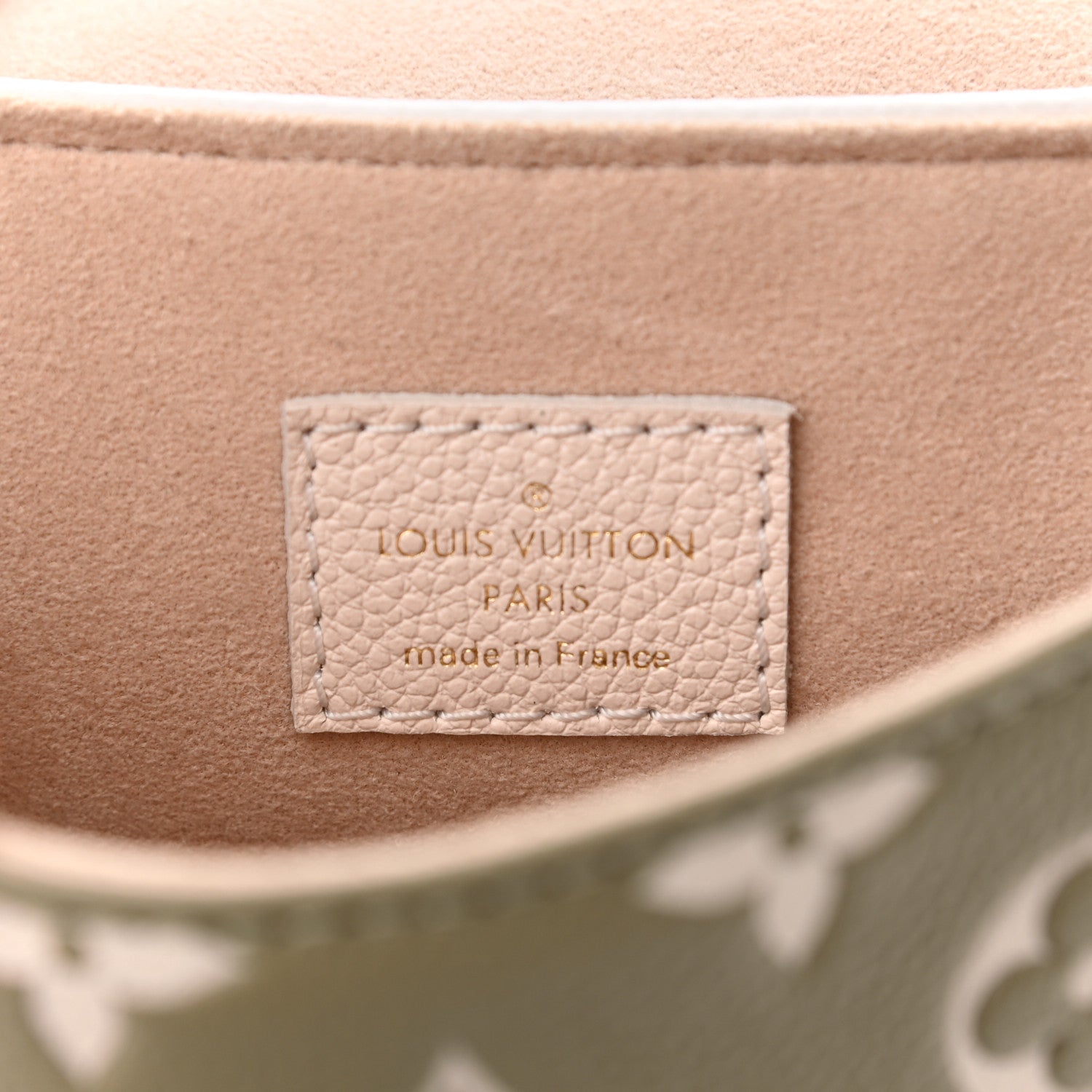 Louis Vuitton Empreinte Monogram Spring In The City Tiny Backpack Kaki Beige Cream 6 of 9