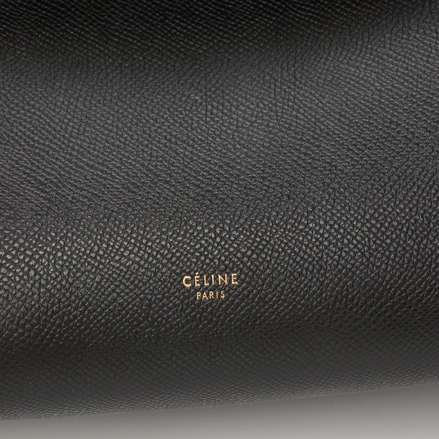 Celine Grained Calfskin Mini Belt Bag Black 7 of 7