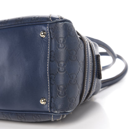 Gucci Monogram Medium Wave Boston Navy 8 of 10