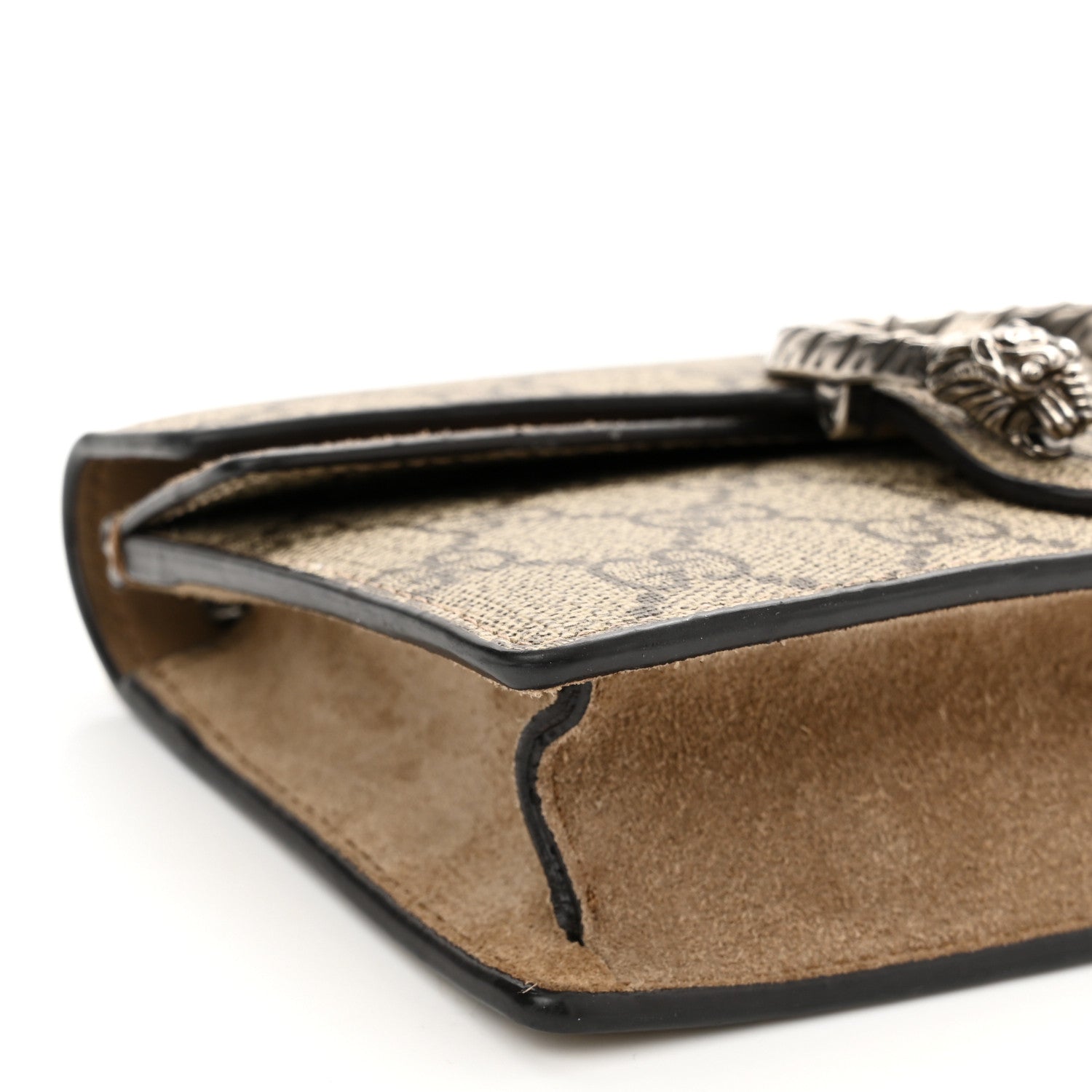 Gucci GG Supreme Monogram Super Mini Dionysus Shoulder Bag Taupe 8 of 10